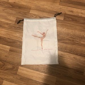 Shoe bag (ballet print)